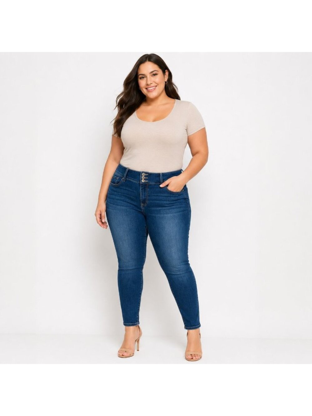 Torrid Womens Jegging Skinny Super Soft High Rise Jean Stretch Denim Plus 20R